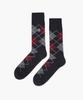 Meonsingweeo Men'S Argyle Mid-Calf Socks Navy Mr111Mso22