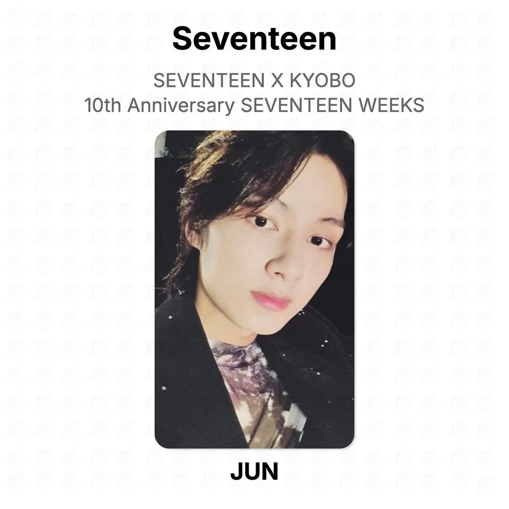 Seventeen X KYOBO 10th Anniversary SEVENTEEN WEEKS Official Photocard