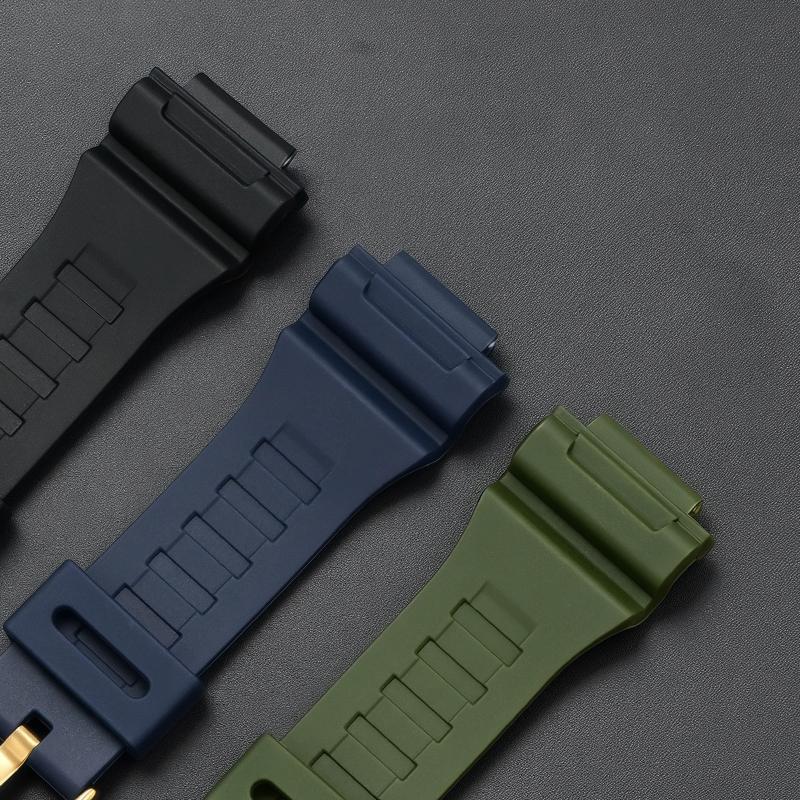 Reimveske for Casio G-Shock AQ-S810 Menn Kvinner Erstatning Matt Gummi Silikon Klokkereim Armbånd