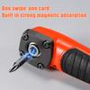 New 1PC Multifunctional Electric Corner Screwdriver,High Torque 90 ° Right Angle Screwdriver,Manual Tool,Blue and Orange