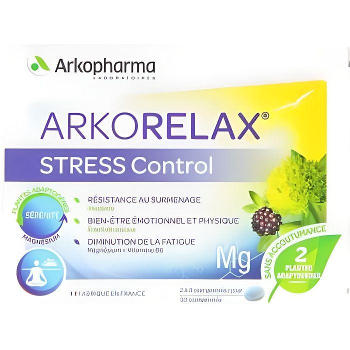 Arkopharma Arkorelax Stress Control 30 Comprimés