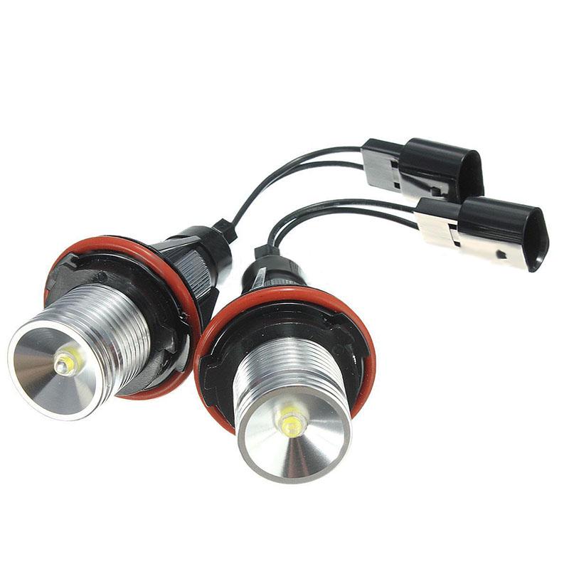 2pcs 6W Canbus LED Angel Eyes Halo Side Marker Light Bulb For BMW E39 E81 E60 