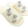 Senko Sarina Ivory One Size Fits All Slippers,