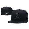 MLB Baseball Commemorative Fitted Hat American League Flat Brim Cap Fashion Sizes