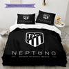 Set Copripiumino Trapuntato Atleti Copripiumino Federa Decorazione per la Casa Regalo di Compleanno (1 * copripiumino + 2 * federa, senza nucleo)