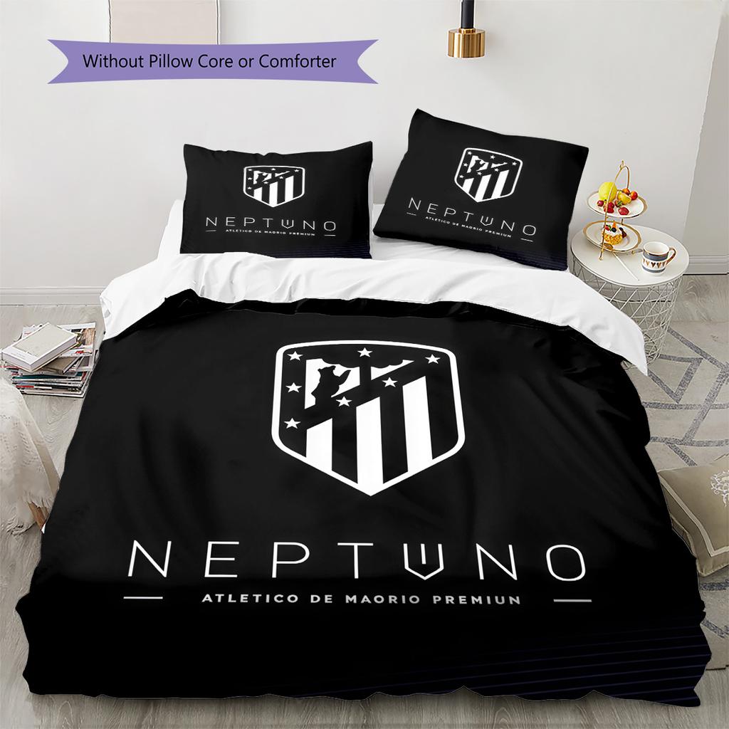 Set Copripiumino Trapuntato Atleti Copripiumino Federa Decorazione per la Casa Regalo di Compleanno (1 * copripiumino + 2 * federa, senza nucleo)