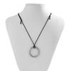 Simple geometric love hollow pendant necklace hip-hop sweet and cool irregular versatile necklace