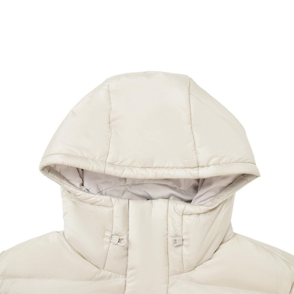 Li Ning Table Tennis Series Hooded Logo Letter Printed Couple Down Jacket Unisex Jacket AYMV379-2
