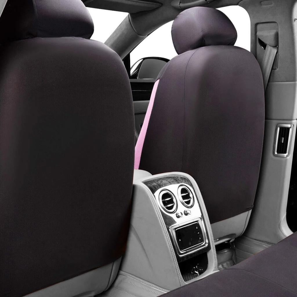 Universal Flat Cloth Car Seat Cover Non-slip Design Front Set