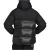 Adidas Originals Solid Color Embroidered Logo Zip Hooded Down Jacket Men Outerwear Black HL9181