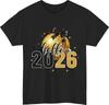 Hello 2026 New Year TShirt Festive Disco Ball Tee Happy New Year Gift Party Top