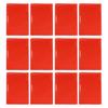 12 Pcs Plastic File Folders Clear Document Organizer with Clip Paper Folders Pockets for Office School Supplies