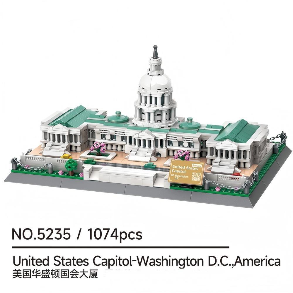 Hoge Kwaliteit U.S.A. Hoge Kwaliteit Architectuur Hoge Kwaliteit Bezienswaardigheden Hoge Kwaliteit Gebouw Hoge Kwaliteit Set - Iconische Hoge Kwaliteit Modellen with box