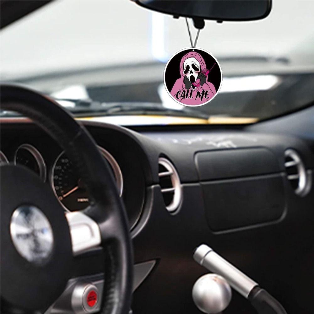 Halloween Halloween Skull Car Pendant Acrylic Skeleton Figurines Ornament Car Display