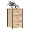 Nightstand Sonoma Oak 40 X 36 X 60 Cm Particleboard
