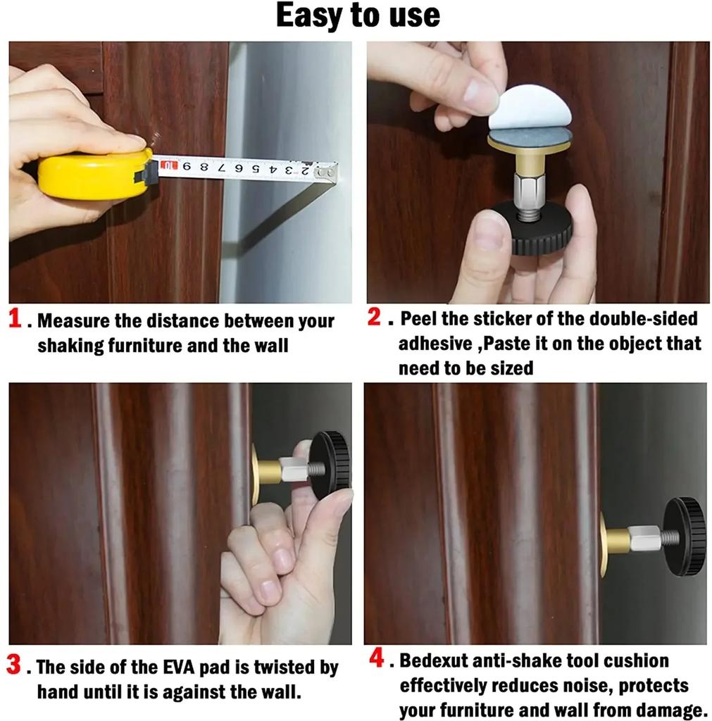 Prevents the Bed From Making Abnormal Noises and Shaking Parts Wood Furniture Legs Fixtures Furniture Anti-fall Device Home