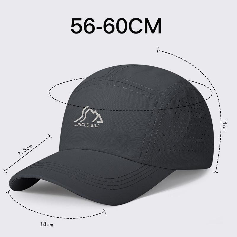 Summer Breathable Sunshade Quick-Drying Cap Men Women Wide-Brimmed Light Baseball Cap