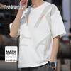 MARK FAIRWHALE Men's Antibacterial Ice Silk Short Sleeve T-Shirt