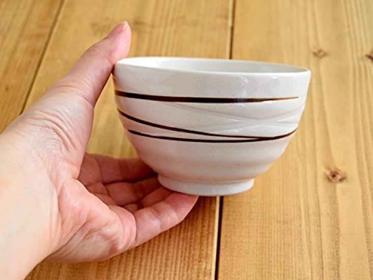 Tableware East Ryžová miska (Malý) Špirálová Minoruba 3-farebná súprava Námornícka biela karamelová ryžová miska ryžová miska hrniec malá miska