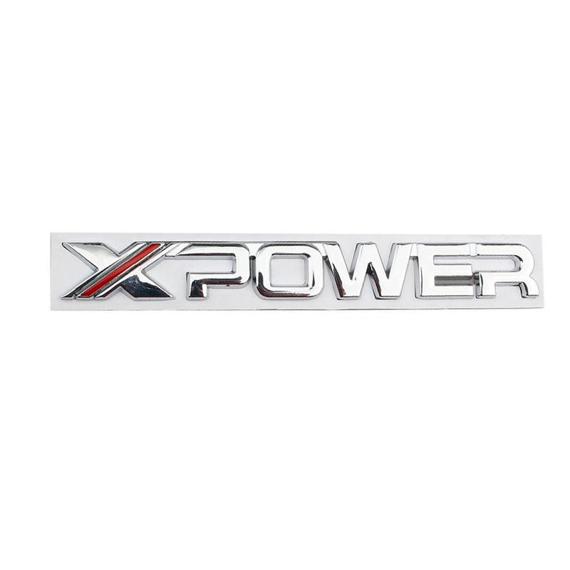 Alloy Car Emblem Sticker Accessories for X POWER Logo GT HS MG3 MG5 MG6 MG7 ZS ZX ZR TF EZS RX5 RX8 Morris 3 Badge Styling