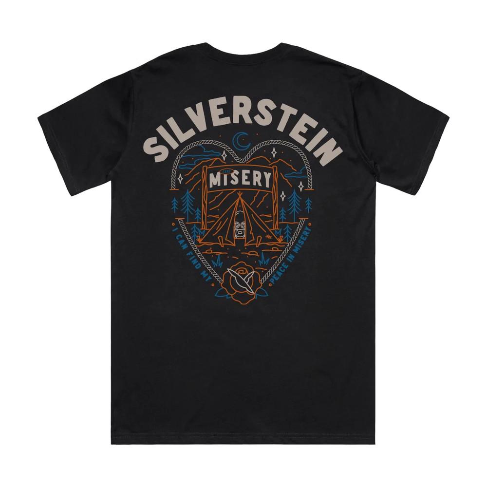 Silverstein I Can Find My Peace In My Misery T Shirt Full Size S-5XL Unisex T-Shirt XL