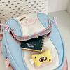Student Schoolbag Women's Contrast Color Backpack Children's Backpack for Girls