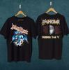 1991 Judas Priest Zespół Rockowy Koszulka z Trasy Brockum Dla Fanów Koszulka Unisex