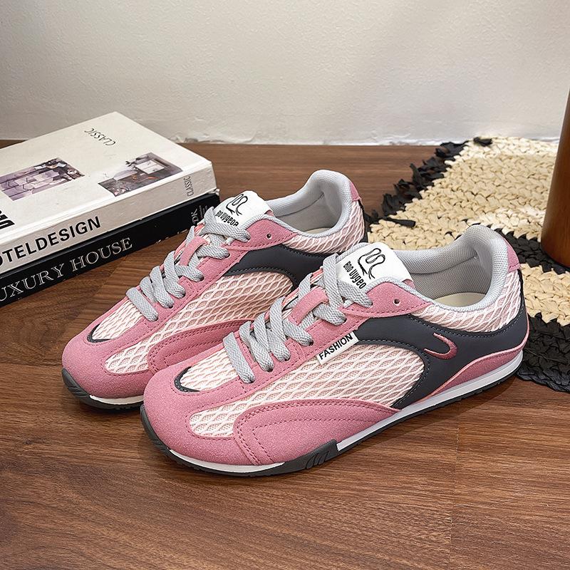 Forrest Gump shoes women's 2025 new popular summer thin mesh breathable versatile lightweight little white casual sports shoes