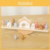 Wooden Balanced Stacked Building Blocks Children Puzzle Toy Set For Toddlers