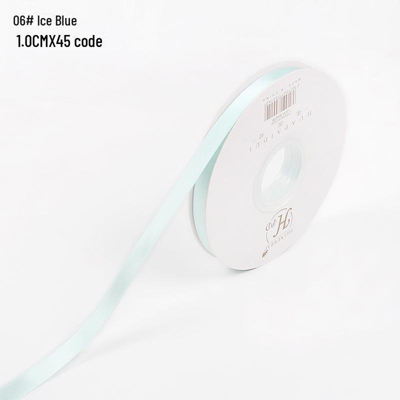 

Яркая полиэстеровая лента для упаковки цветов и подарков своими руками