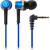 Audio-Technica ATH-CKR30 BL Wired In-Ear Headphones, SoundReality, Blue