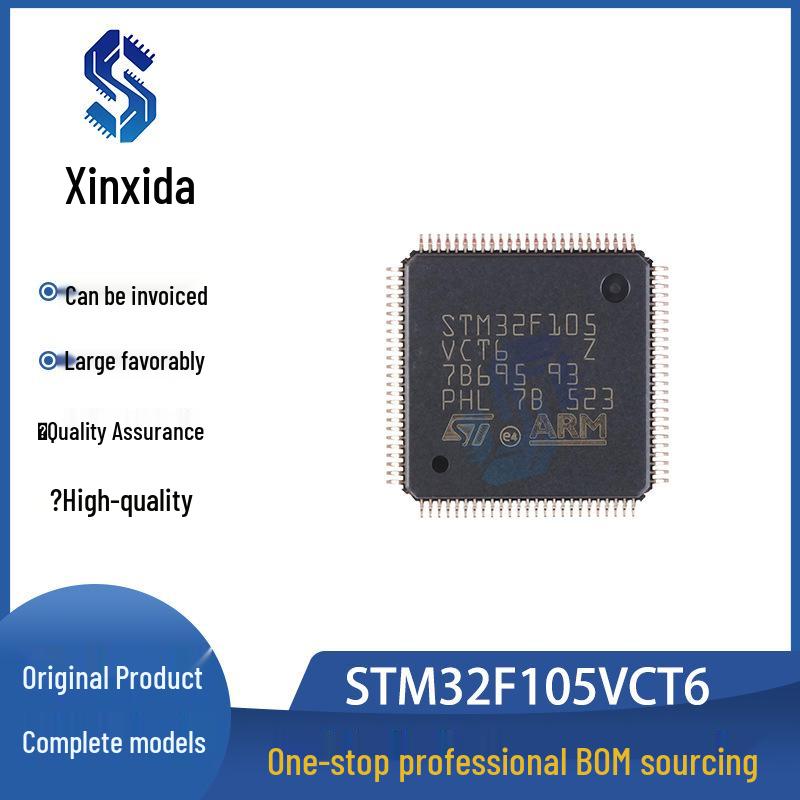 STM32F105VCT6 LQFP100 Microcontroller - Brand New Original Integrated Circuit Component