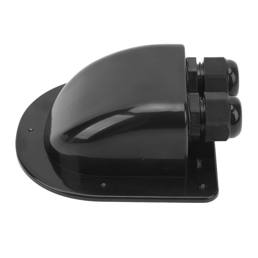 Cable Entry Gland Box IP68 Waterproof Weather Resistant Dual Cable Entry Housing for RV Roof Boat Yacht