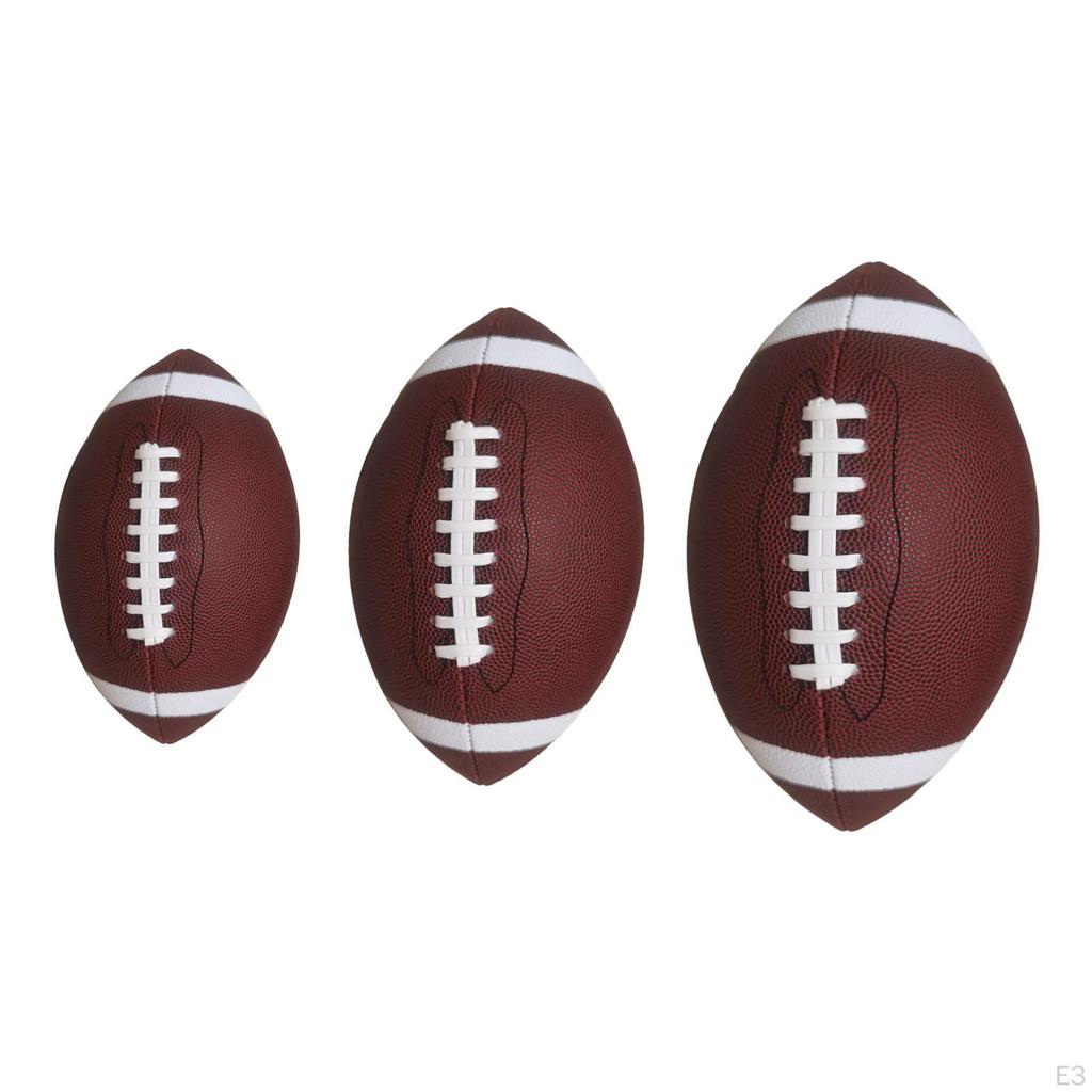 American Football Offizielles Geschenk Leichtes Zubehör Rugbyball Standard Wettbewerb
