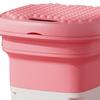 2,8L 36W mini skládací pračka se sušičkou na prádlo, ponožky (Růžová EU