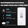 HLK Smart Sensor Touchless Soap Dispenser with Alcohol Disinfection Wall-Mounted Refillable Bottle for Hotel & Hospital Use