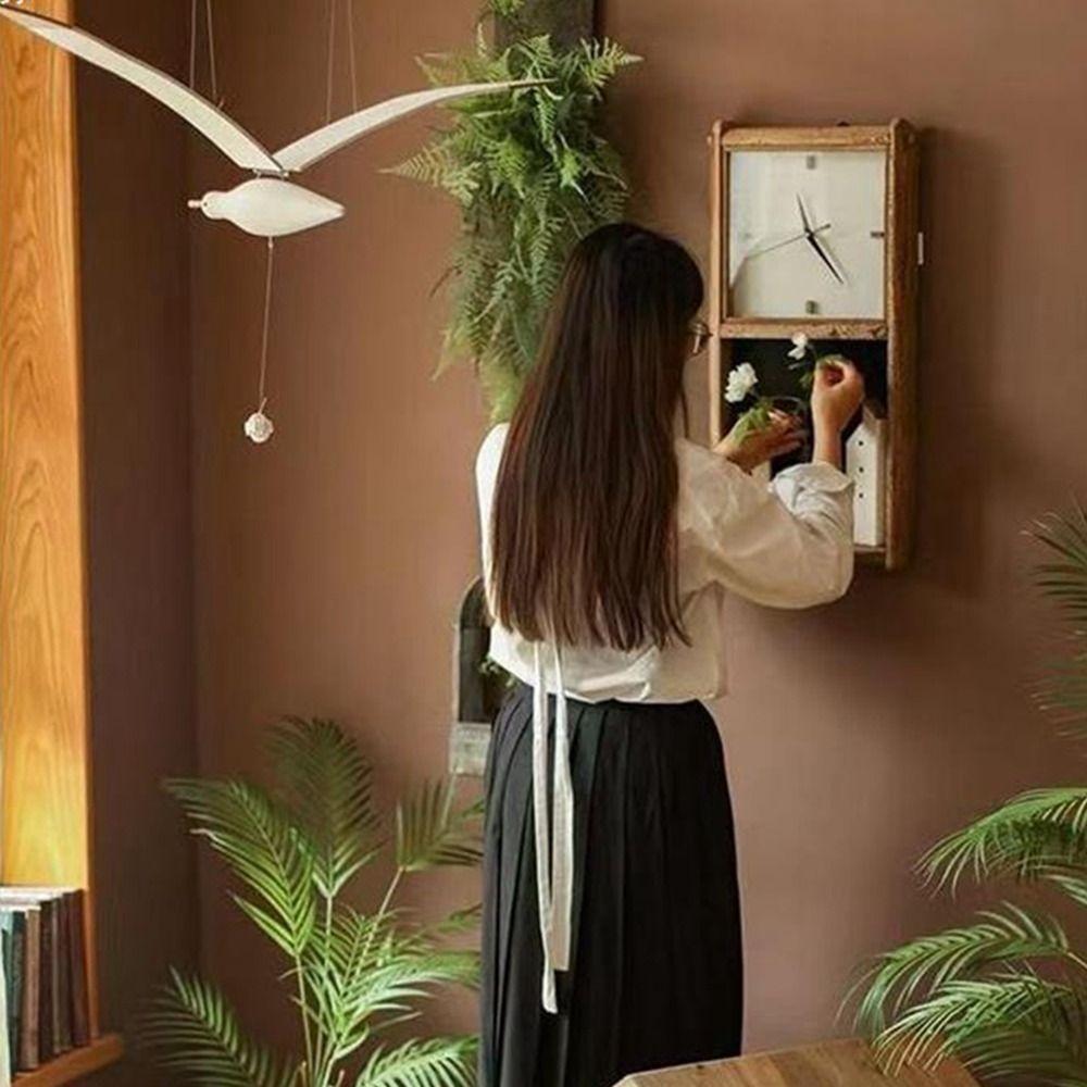 Creative Flying Seagull Hanging Ornament Wooden Flying Seagulls Pendant  Baby Room