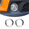 Front Side Bumper Fog Light Lamp Covers Accessories Chrome for Jeep Renegade 19+