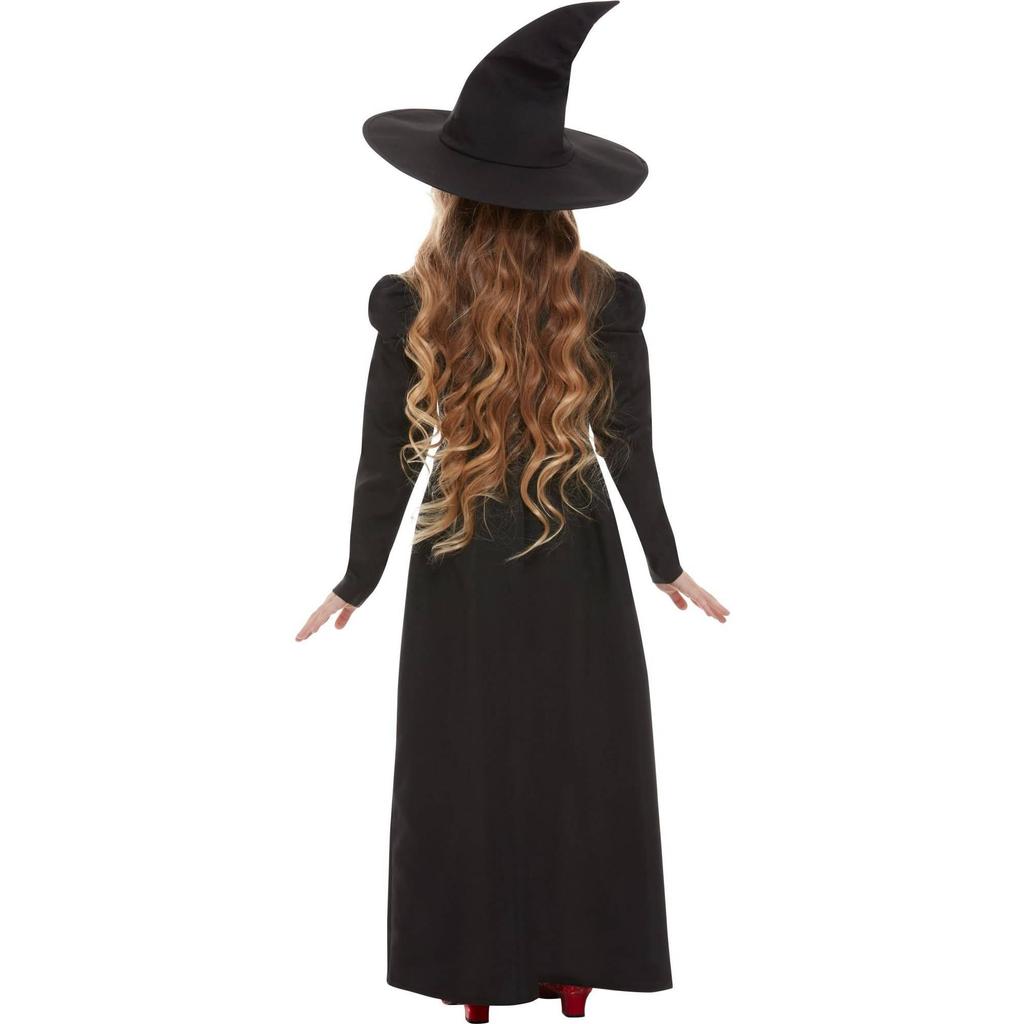 Smiffys Girls Wicked Witch Costume Set