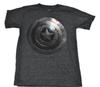 Marvel Captain America Winter Soldier Youth Boys Shield Graphic Shirt New M