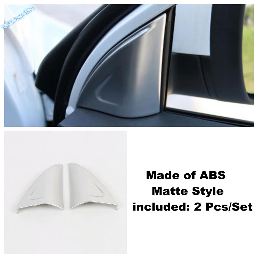 Pillar A Decoration Cover Trim Sticker Fit For MG ZS EV 2018 ABS Interior Parts Accessories