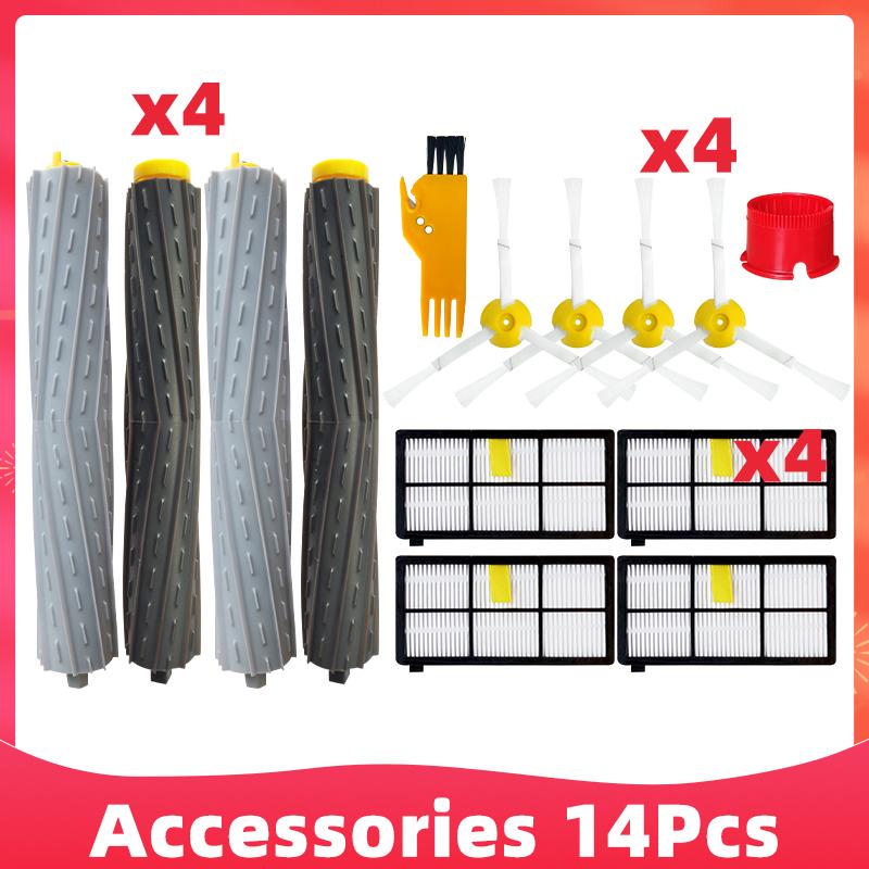 Fit For ( iRobot Romba 800, 860, 865, 866, 870, 871, 880, 885, 886, 890, 898, 900, 966, 980, 990 ) Brush Filter Part Accessory
