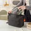 Borsa Pranzo Termica Pieghevole Portatile Grande Capacità Borsa Bento Portatile Borsa da Picnic Impermeabile per Esterni Borsa Frigo Borsa a Mano Multifunzionale