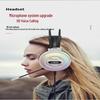 Ollymurs Pink Wired Over-Ear Gaming Headset