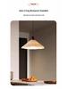 Japanese Wabi-Sabi Paper Art Pendant Light for Tea Room, Zen Homestay, Cafe, Bar Counter, and Entrance Decor.