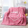 Happy 18Th Birthday Home Customize Your Name Home Blanketss Comfortable Soft Lightweight All Season Multipurpose Customize Your Name Home Blankets For
