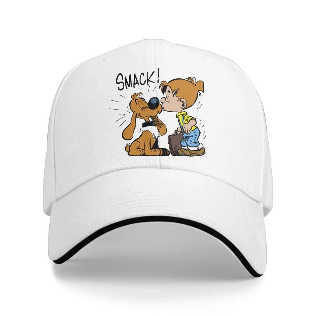 Summer Cap Sun Visor Smack Hip Hop Caps Gaston Lagaffe Manga Peaked Hats