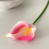 Real Touch Artificial Calla Lily Flower 13.4" Lifelike Faux Flower Branch for DIY Wedding Bouquet Home Indoor Table Centerpiece