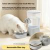 Hanging Auto Refill Pet Water Dispenser, Leak Proof Clamp On Cage Bowl For Cat Dog Rabbit, Large Capacity Anti Wet Mouth