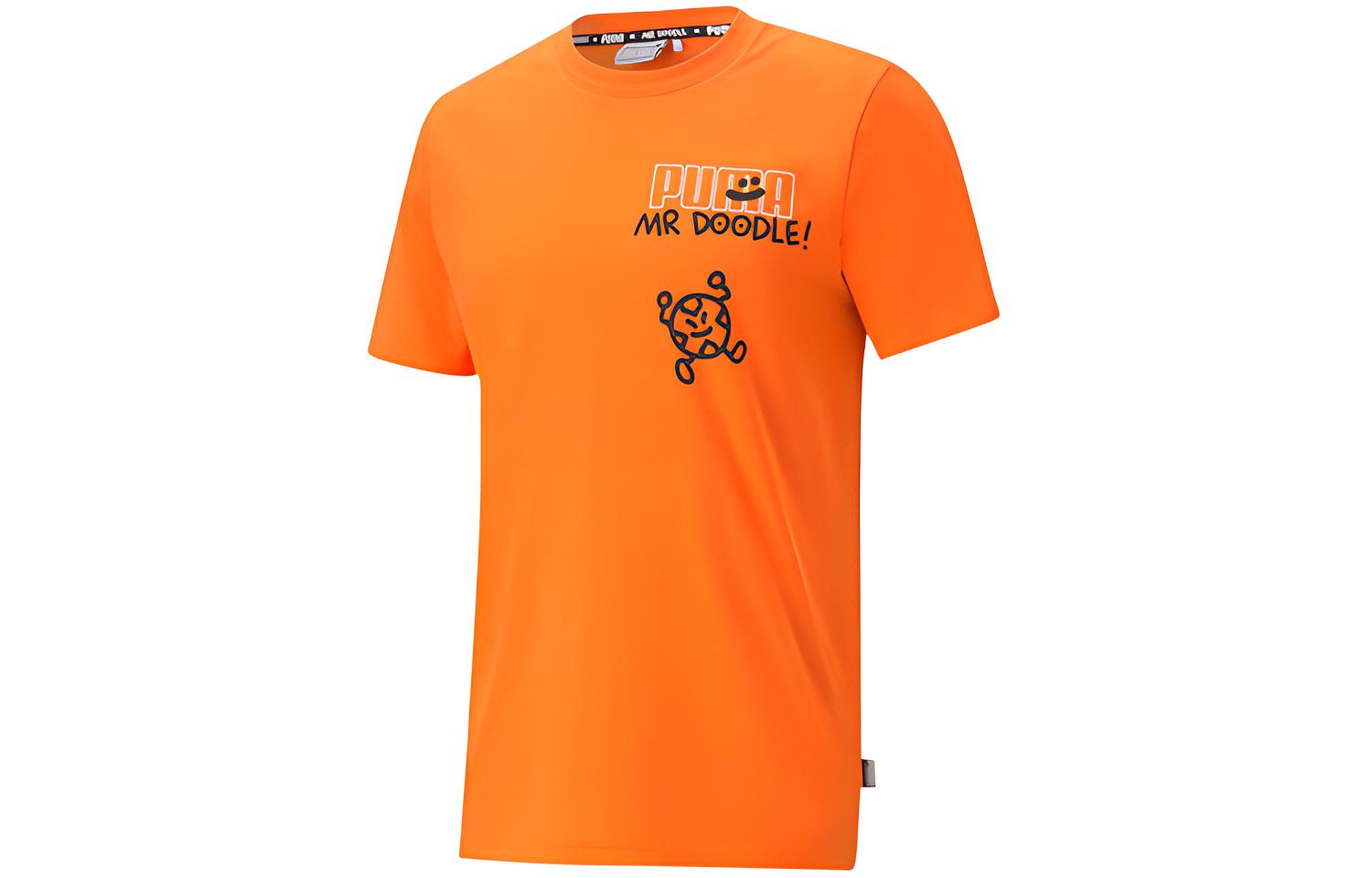 PUMA x Mr Doodle PUMA X Mr Doodle RELAXED T Shirt Men s 598649-97 XS